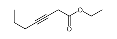 ethyl hept-3-ynoate结构式
