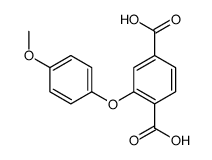 2-(4-methoxyphenoxy)terephthalic acid结构式