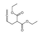 diethyl 2-buta-2,3-dienylpropanedioate结构式