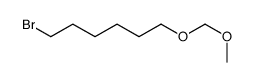 1-bromo-6-(methoxymethoxy)hexane结构式