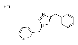 1,4-dibenzyl-1,5-dihydro-1,2,4-triazol-1-ium,chloride结构式