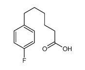 6-(4-fluorophenyl)hexanoic acid结构式
