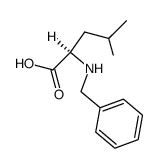 (R)-N-benzylleucine结构式