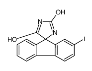 2-iodospiro[fluorene-9,5'-imidazolidine]-2',4'-dione结构式