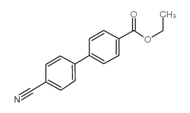 4&rsquo;-氰基-1,1&rsquo;-联苯-4-羧酸乙酯结构式