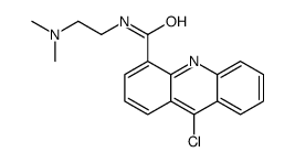 9-chloro-N-[2-(dimethylamino)ethyl]acridine-4-carboxamide结构式