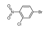 4-溴-2-氯-1-硝基苯结构式