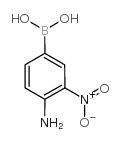 4-氨基-3-硝基苯硼酸结构式