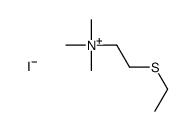 2-ethylsulfanylethyl(trimethyl)azanium,iodide结构式
