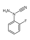 amino-(2-fluorophenyl)cyanamide结构式