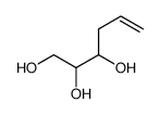 hex-5-ene-1,2,3-triol结构式