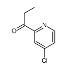 1-(4-氯吡啶-2-基)丙-1-酮结构式