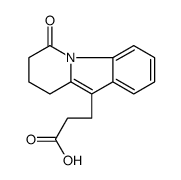 3-(6-oxo-8,9-dihydro-7H-pyrido[1,2-a]indol-10-yl)propanoic acid结构式