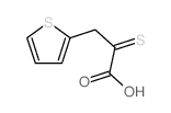 2-Thiophenepropanoicacid, a-thioxo-结构式