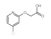 2-((4-氯吡啶-2-基)氧代)乙酸结构式