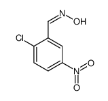 (NZ)-N-[(2-chloro-5-nitro-phenyl)methylidene]hydroxylamine结构式