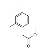 methyl 2-(2,4-dimethylphenyl)acetate结构式