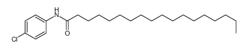 Octadecanamide, N-(4-chlorophenyl)-结构式