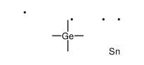 trimethyl(trimethylstannylmethyl)germane结构式