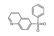 6-(benzenesulfonyl)quinoline结构式