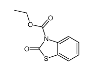 ethyl 2-oxo-1,3-benzothiazole-3-carboxylate结构式