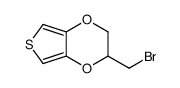 THIENO[3,4-B]-1,4-DIOXIN, 2-(BROMOMETHYL)-2,3-DIHYDRO-结构式