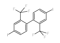 2,2-双(三氟甲基)-4,4-二碘联苯结构式