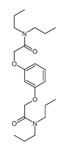 2-[3-[2-(dipropylamino)-2-oxoethoxy]phenoxy]-N,N-dipropylacetamide结构式