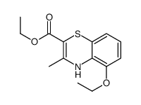 ethyl 5-ethoxy-3-methyl-4H-1,4-benzothiazine-2-carboxylate结构式