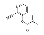 (2-cyanopyridin-3-yl) N,N-dimethylcarbamate结构式