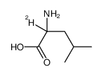 D-亮氨酸-2-d1结构式