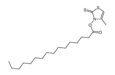(4-methyl-2-sulfanylidene-1,3-thiazol-3-yl) hexadecanoate结构式