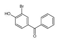(3-bromo-4-hydroxyphenyl)-phenylmethanone结构式