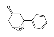 5-phenyl-8-oxabicyclo[3.2.1]oct-6-en-3-one结构式