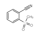 2-甲砜基苯腈结构式