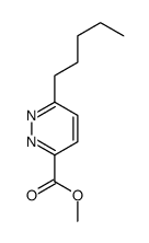 methyl 6-pentylpyridazine-3-carboxylate结构式