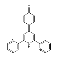 4'-(4-羟基苯基)-2,2':6',2-三联吡啶结构式