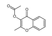 (2-methyl-4-oxochromen-3-yl) acetate结构式