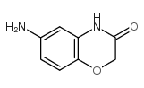 6-氨基-2H-1,4-苯并吗啉-3(4H)-酮结构式