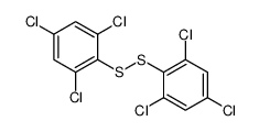 1,3,5-trichloro-2-[(2,4,6-trichlorophenyl)disulfanyl]benzene结构式