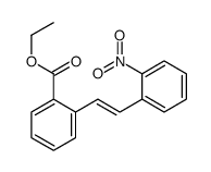 ethyl 2-[2-(2-nitrophenyl)ethenyl]benzoate结构式