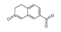 Isoquinoline, 3,4-dihydro-7-nitro-, 2-oxide结构式