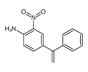 2-nitro-4-(1-phenylethenyl)aniline结构式
