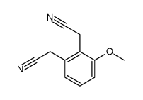 2-[2-(cyanomethyl)-3-methoxyphenyl]acetonitrile结构式
