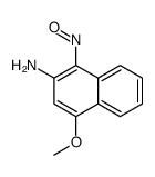4-methoxy-1-nitrosonaphthalen-2-amine结构式