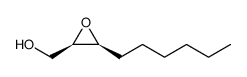 2-Oxiranemethanol, 3-hexyl-, (2R,3S)-rel结构式