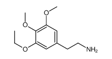 2-(3-ethoxy-4,5-dimethoxyphenyl)ethanamine结构式