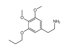 2-(3,4-dimethoxy-5-propoxyphenyl)ethanamine结构式