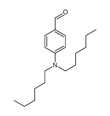 4-(dihexylamino)benzaldehyde结构式