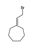 2-bromoethylidenecycloheptane结构式